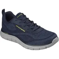 SKECHERS Chaussures de sport Track, pour hommes, chaussures de course, couleur bleue