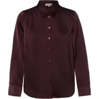 Marie Lund Chemisier aubergine