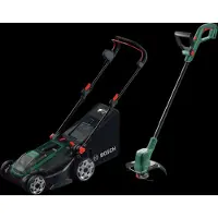 Bosch Rotak 18V2-43 (sans Batterie) + EasyGrassCut 18 (sans Batterie)