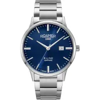 Roamer Montre à affichage analogique bleu