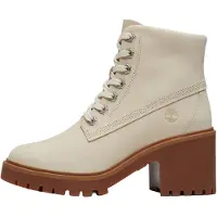 Timberland Bottines à lacets blanc cassé