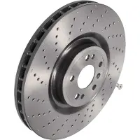 Brembo Disque de frein 09A96021 avant, ventilé, à haute teneur en carbone, 1 pièce
