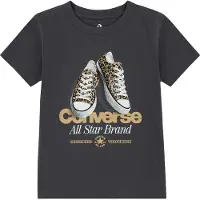 Converse T-Shirt 'SNEAKER' cappuccino / anthracite / noir / blanc