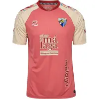Hummel Malaga Cf 26/27 Away Short Sleeve T-shirt Rose L Homme