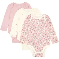 Gap Barboteuse / body abricot / magenta / rose ancienne / blanc cassé