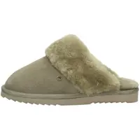 Warmbat Flurry Pantoffels Open - taupe - Maat 36