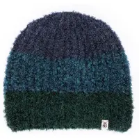Roeckl Bonnet bleu / vert