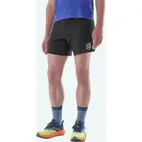 Compressport - Short léger et respirant - Trail Racing Overshort M Black pour Homme - Taille S - Noir