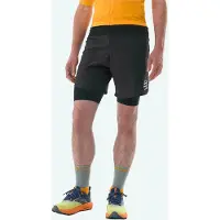 Compressport - Short de trail 2 en 1 - Trail Racing 2-In-1 Short M Black - Taille XL - Noir