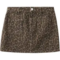 Mango KIDS Jupe marron / noir