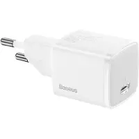 Baseus Chargeur secteur Cube 20W PD USB-C - blanc