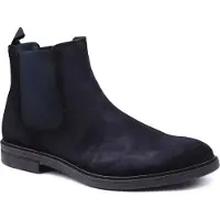 Suitable Chelsea Boot Daim Marine Bleu Bleu foncé taille 46