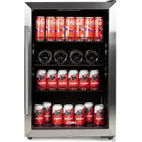 Domo Do91610bk - Réfrigérateur À Boissons Largeur 54.5 Cm Hauteur 84 Volume 118 L