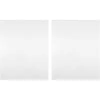 vidaXL Films de miroir 2 pcs auto-adhésive 90x150 cm PET