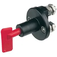 Hella Battery Switch Argenté 50A