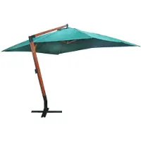 vidaXL Parapluie Melia 300x400 cm vert
