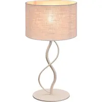 Masterlight Lampe de table Terry Dolo terra beige Ø 30cm