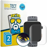 BROTECT Full-Screen Protection, Film de protection pour smartwatch, Transparent