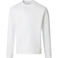 Venti Regular Fit T-shirt manches longues blanc, Unicolore