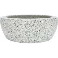 vidaXL Vasque à poser Gris Rond Ø41x14 cm Céramique