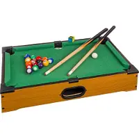 Atmosphera Mini-table de billard – 51 x 31 x 9,5 cm – Jeu de billard portable