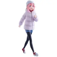 Furyu Statue PVC "Laid-back Camp" Saison 3, série "Trio-Try-iT", personnage Nadeshiko Kagamihara, 20 cm