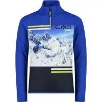 CMP 33l0104 Long Sleeve T-shirt Bleu 4 Years Garçon