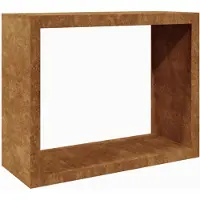 vidaXL Étagère à bois de chauffage 100x40x80 cm Acier résistant aux intempéries