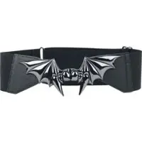 Gothicana by EMP Ceinture Gothic de - Velum Noctis - pour Unisexe - noir - Taille Standard