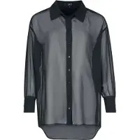 Black premium by emp Chemisier de - Essential - S - XXL - pour Femme - noir - Taille XL