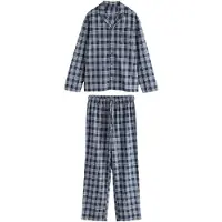 Next Pyjama long bleu marine / blanc