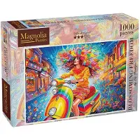 Magnolia Puzzle « Freedom en fleurs » 1000 pièces