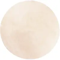 vidaXL Tapis HUARTE à poils courts doux et lavable beige Ø 160 cm