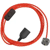 Creative Cables Douille Avec Cordon Snakebis Twisted E14