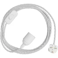 Creative Cables Douille Avec Cordon Snakebis Twisted E14