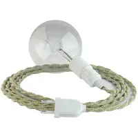 Creative Cables Câble De Lampe Snake Twisted 3m