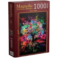 Magnolia Puzzle Colourful Tree - 1000 Teile Puzzle Spielzeug