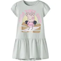Name it Robe 'Peppa Wutz' or / vert clair / rose clair / noir