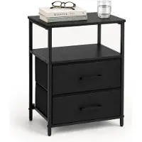 Relaxdays table de nuit (38 x 28 x 61 cm)