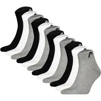 Head Chaussettes gris / noir / blanc