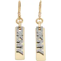 DKNY Boucles d'oreilles or / transparent