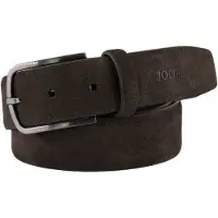 JOOP! Ceinture brun foncé / argent