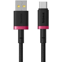Baseus Câble de données USB vers Type-C, 60 W, 1 m - Dura (P1037780802U01-01) - Noir