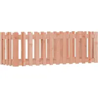 vidaXL Lit surélevé design clôture à lattes 150x50x50 cm bois massif douglas