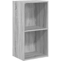 vidaXL Bibliothèque sonoma gris 40x30x77 cm bois d'ingénierie