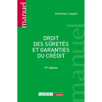 Lgdj Droit des sûretés et garanties du crédit