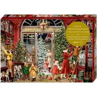 Sonstige Verlage Calendrier de l'Avent sous forme de puzzle – Boutique de Noël nostalgique