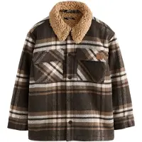 Next Veste mi-saison camel / marron / brun foncé / blanc