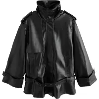 Next Veste mi-saison noir