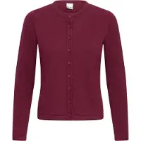 Ichi Cardigan 'IHLULS' lie de vin